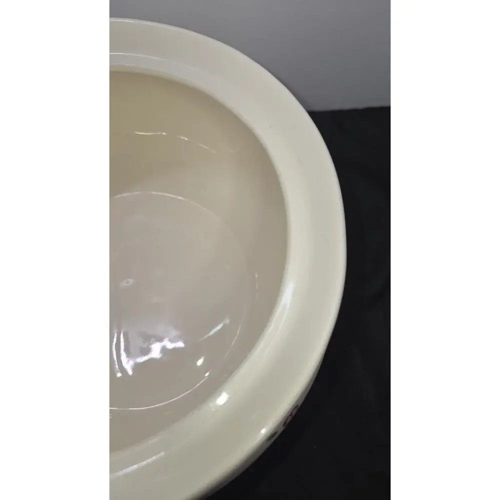 Vintage Pfaltzgraff Vickie Hanson Spectrum 3 Qt Round Covered Casserole Dish Lid